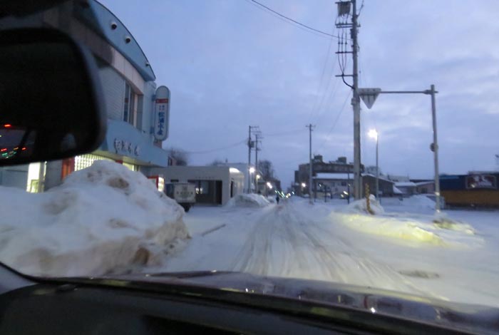 webnews今朝の北見/北3条通り、松浦水産前