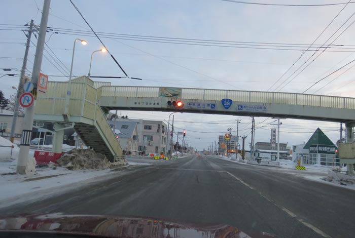 webnews今朝の北見/大通り東9丁目歩道橋