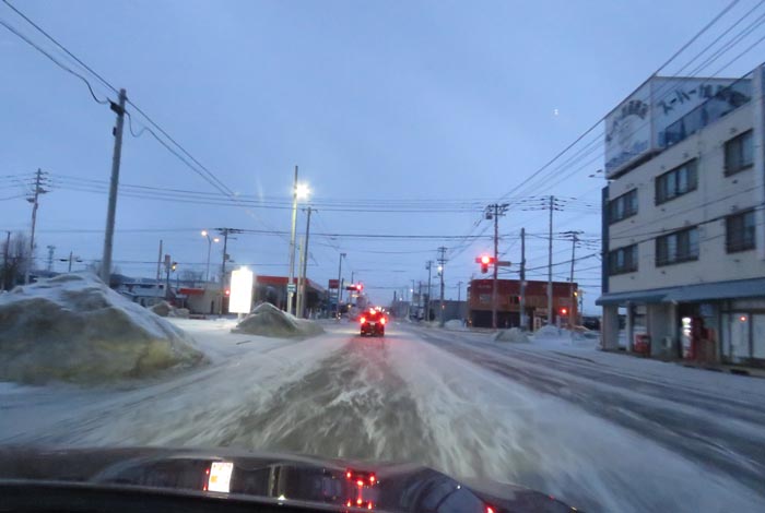 webnews今朝の北見/とん田通り、南大通り交差点