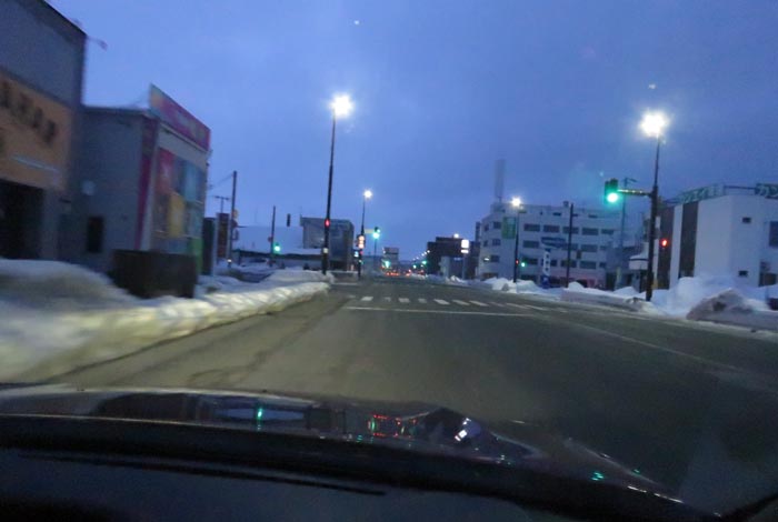 webnews今朝の北見/本町の北4条通り交差点