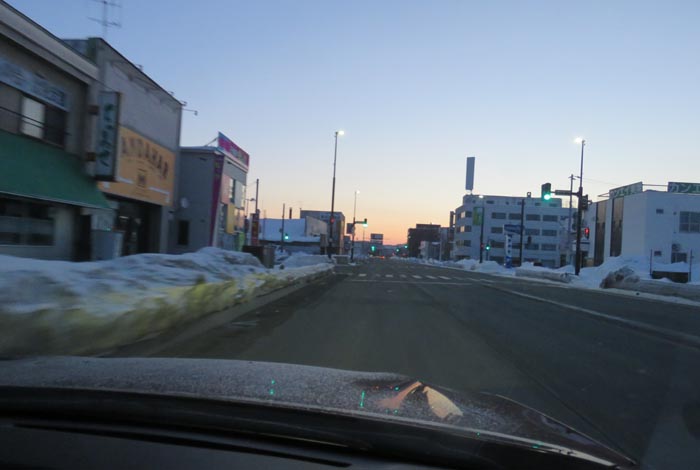 webnews今朝の北見/本町の北4条通り交差点