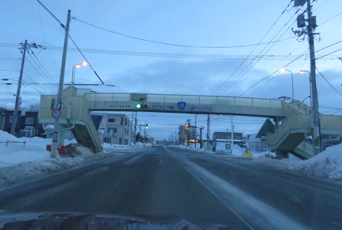 webnews今朝の北見/大通り東9丁目歩道橋
