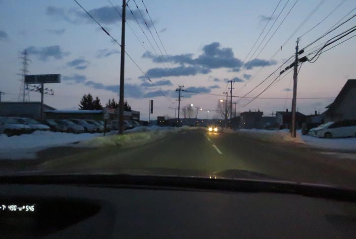 webnews今朝の北見/末広町の南岸通り