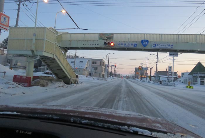 webnews今朝の北見/大通り東9丁目歩道橋
