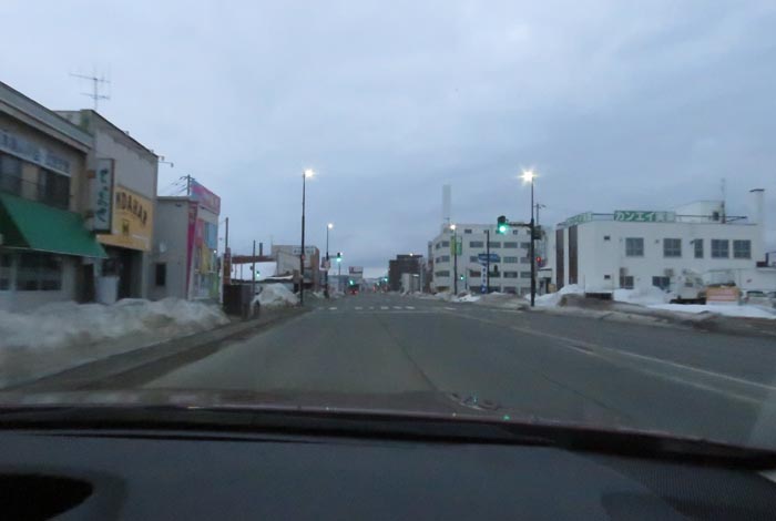 webnews今朝の北見/本町の北4条通り交差点