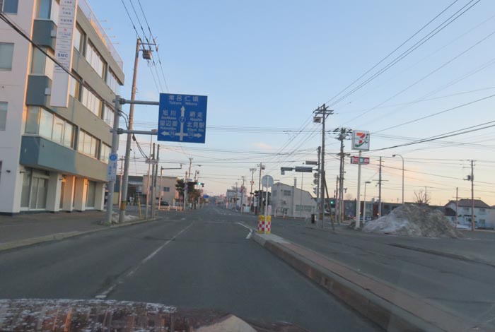 webnews今朝の北見/とん田通り、国道39号交差点