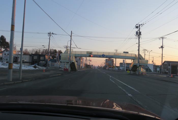 webnews今朝の北見/大通り東9丁目歩道橋