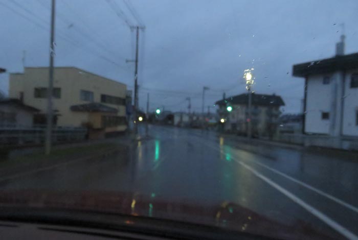 webnews今朝の北見/無加川橋を渡り南大通り交差点方向