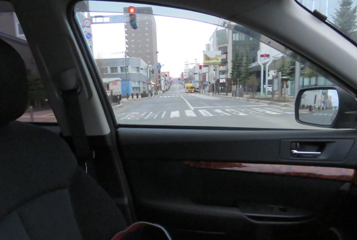 webnews今朝の北見/駅前交差点から左は中央通り側