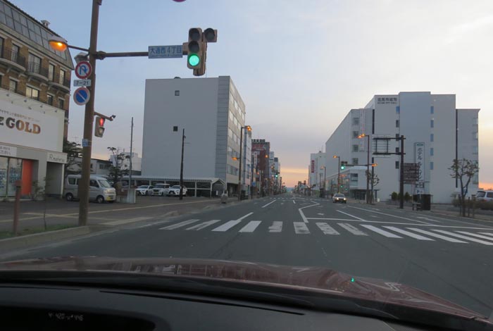 webnews今朝の北見/国道39号、大通り西3丁目、為山堂医院横