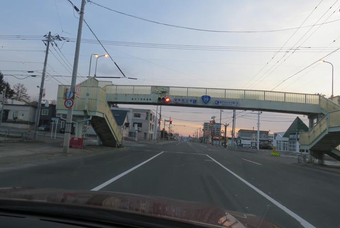 webnews今朝の北見/大通り東9丁目歩道橋