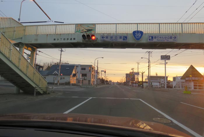 webnews今朝の北見/大通り東9丁目歩道橋
