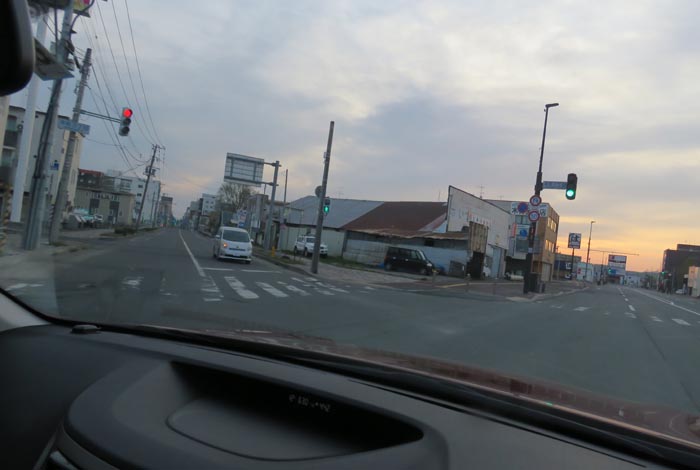 webnews今朝の北見/交差点から北4条通り側のパレスビル方向