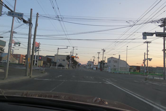 webnews今朝の北見/とん田通り、国道39号交差点