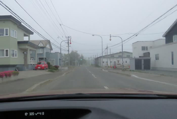 webnews今朝の北見/西5号線、南岸通りの交差点