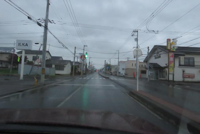 webnews今朝の北見/とん田通り、南大通り交差点から国道39号方向