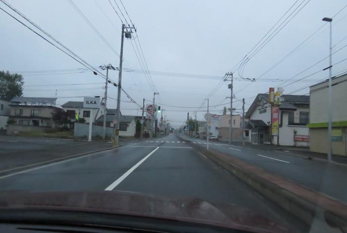 webnews今朝の北見/とん田通り、南大通り交差点から国道39号方向