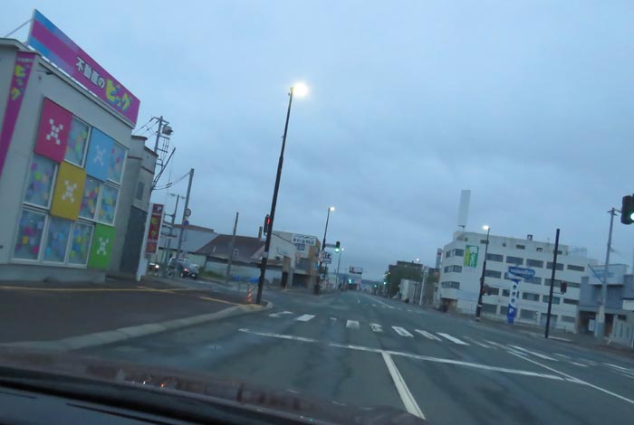 webnews今朝の北見/本町の北4条通り交差点