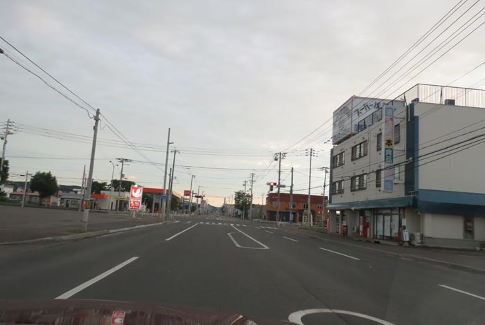 webnews今朝の北見/とん田通り、南大通り交差点