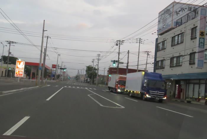 webnews今朝の北見/とん田通り、南大通り交差点