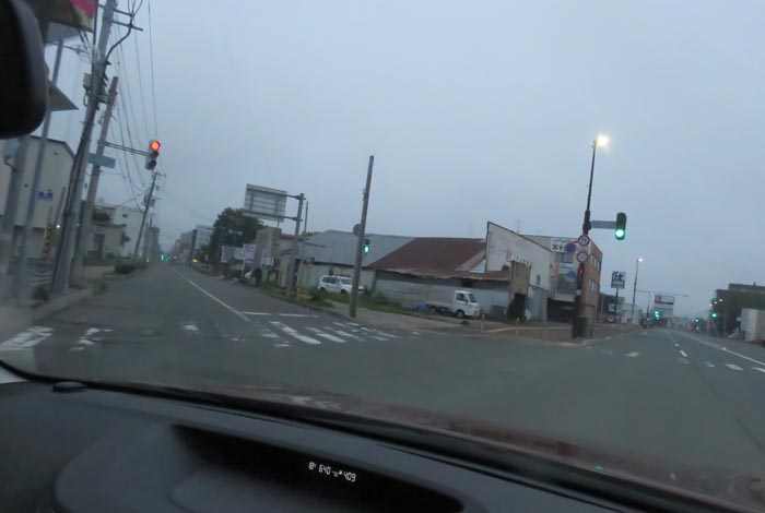 webnews今朝の北見/交差点から北4条通り側のパレスビル方向