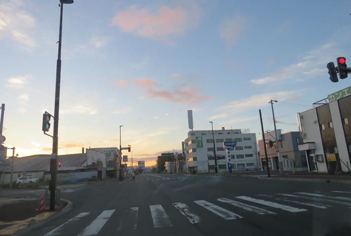 webnews今朝の北見/本町の北4条通り交差点
