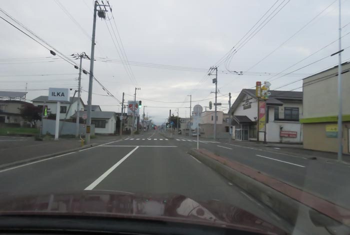 webnews今朝の北見/とん田通り、南大通り交差点から国道39号方向