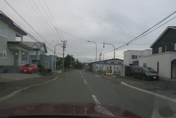 webnews今朝の北見/西5号線、南岸通りの交差点
