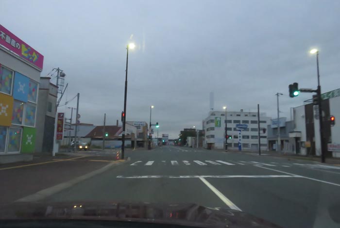 webnews今朝の北見/本町の北4条通り交差点