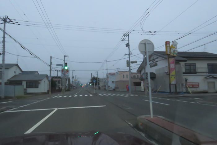 webnews今朝の北見/とん田通り、南大通り交差点から国道39号方向
