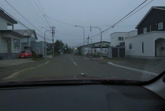 webnews今朝の北見/西5号線、南岸通りの交差点
