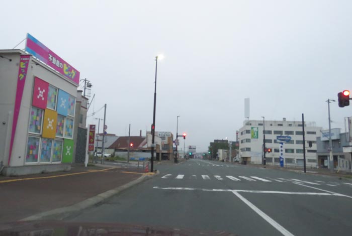 webnews今朝の北見/本町の北4条通り交差点