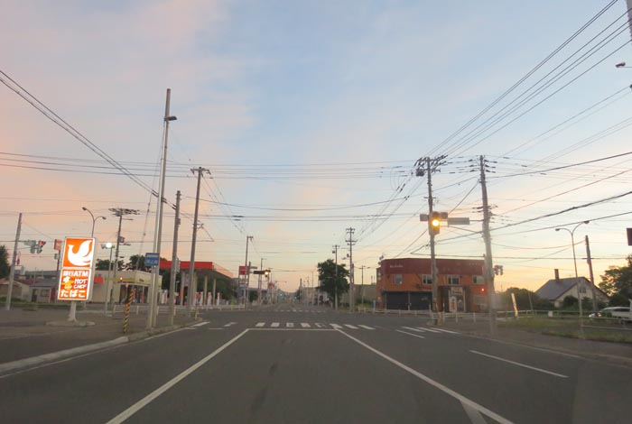 webnews今朝の北見/とん田通り、南大通り交差点