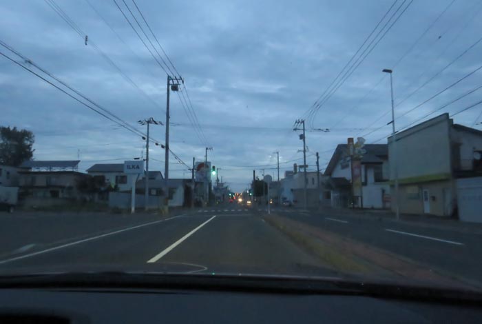 webnews今朝の北見/とん田通り、南大通り交差点から国道39号方向