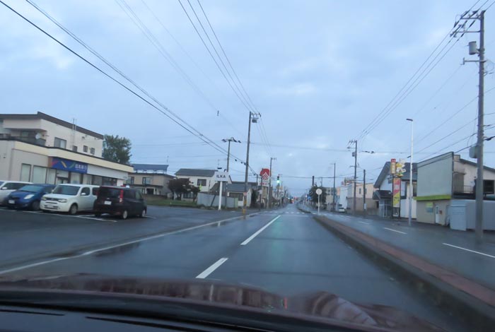 webnews今朝の北見/とん田通り、南大通り交差点から国道39号方向