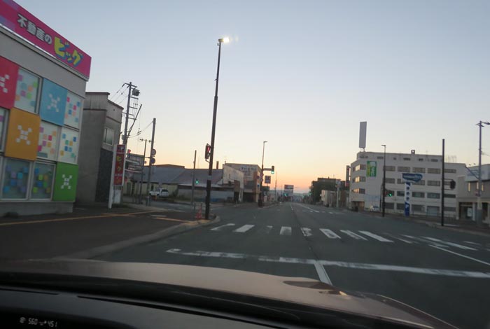 webnews今朝の北見/本町の北4条通り交差点