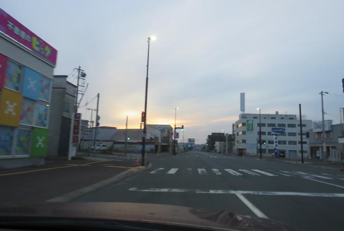 webnews今朝の北見/本町の北4条通り交差点