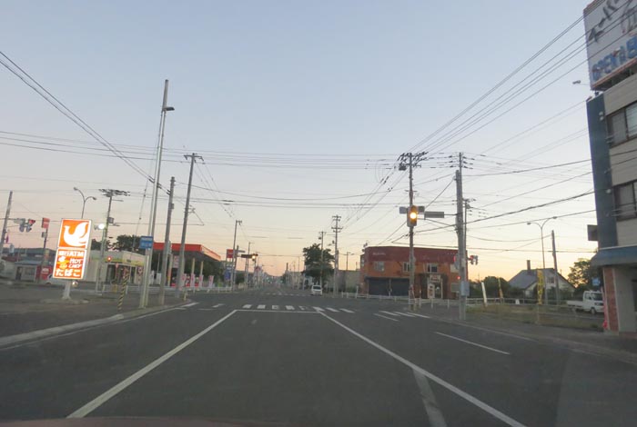 webnews今朝の北見/とん田通り、南大通り交差点