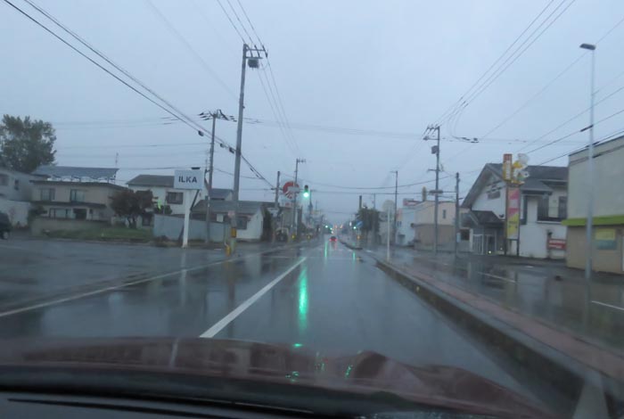 webnews今朝の北見/とん田通り、南大通り交差点から国道39号方向