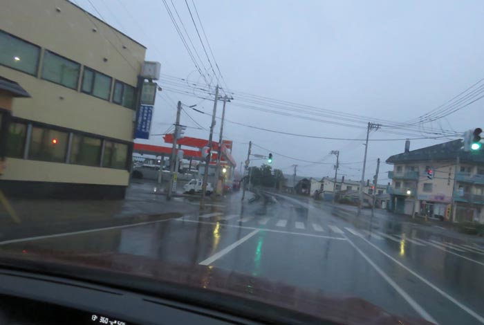 webnews今朝の北見/無加川橋を渡り南大通り交差点方向
