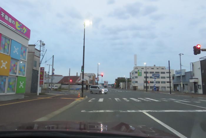 webnews今朝の北見/本町の北4条通り交差点