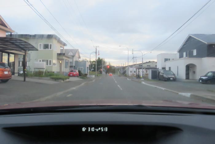 webnews今朝の北見/西5号線、南岸通りの交差点