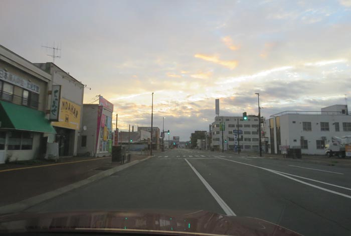 webnews今朝の北見/本町の北4条通り交差点