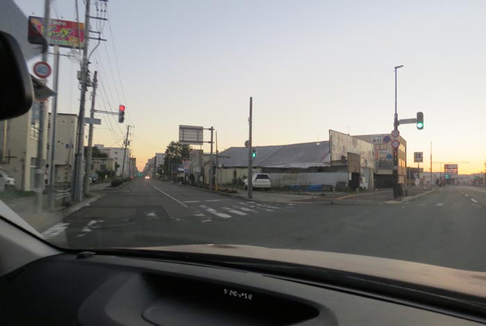 webnews今朝の北見/交差点から北4条通り側のパレスビル方向