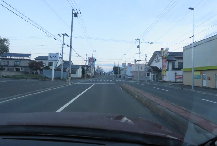 webnews今朝の北見/とん田通り、南大通り交差点から国道39号方向