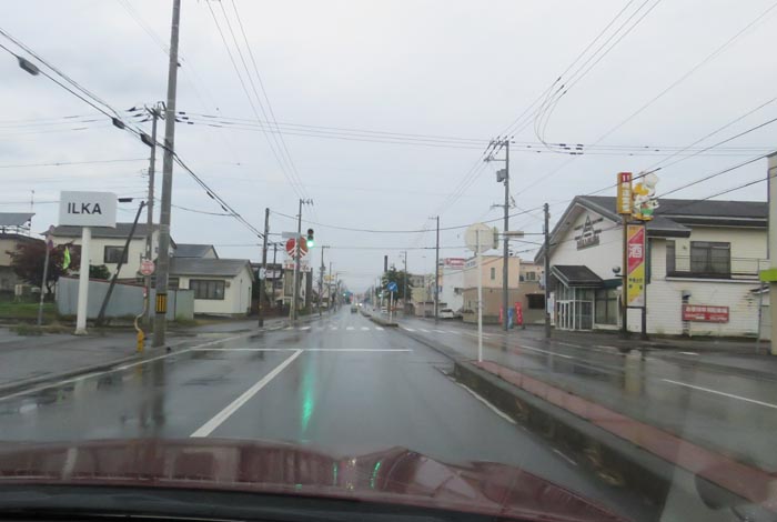 webnews今朝の北見/とん田通り、南大通り交差点から国道39号方向