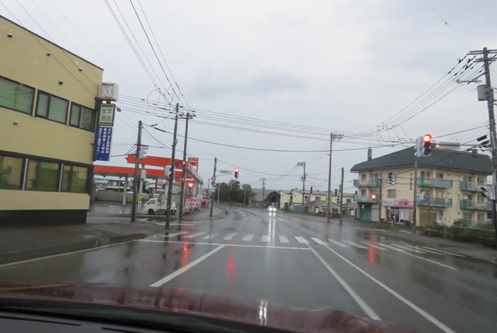 webnews今朝の北見/無加川橋を渡り南大通り交差点方向