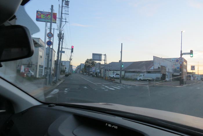 webnews今朝の北見/交差点から北4条通り側のパレスビル方向