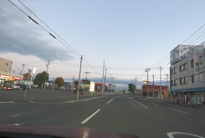 webnews今朝の北見/とん田通り、南大通り交差点