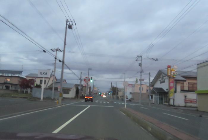 webnews今朝の北見/とん田通り、南大通り交差点から国道39号方向